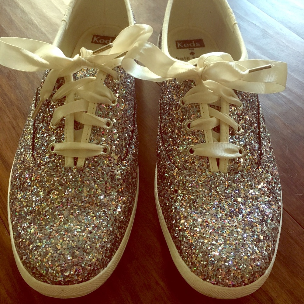 Kate Spade Sparkly Sneakers